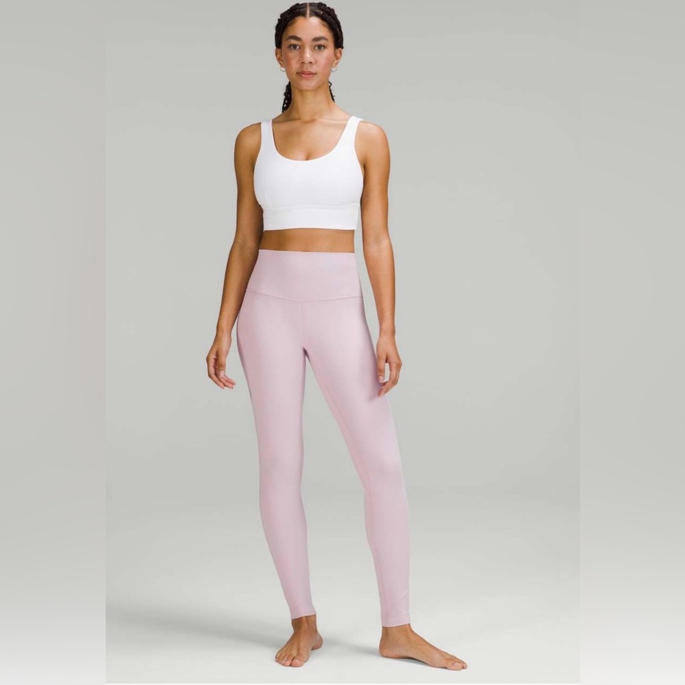 Lululemon Align High Rise 28 in Leggings, Peony Pink, Size 14